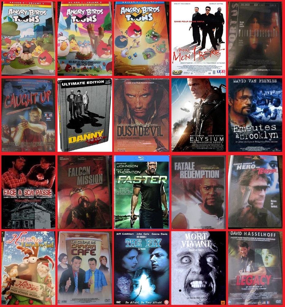 38 DVD et 1 Blu-ray 1 Fr�jus (83)