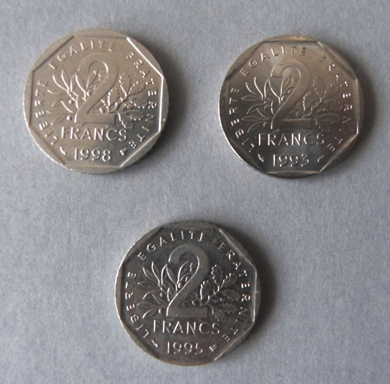 F 272 lot 3 x 2 f fdc /spl 34 Raismes (59)