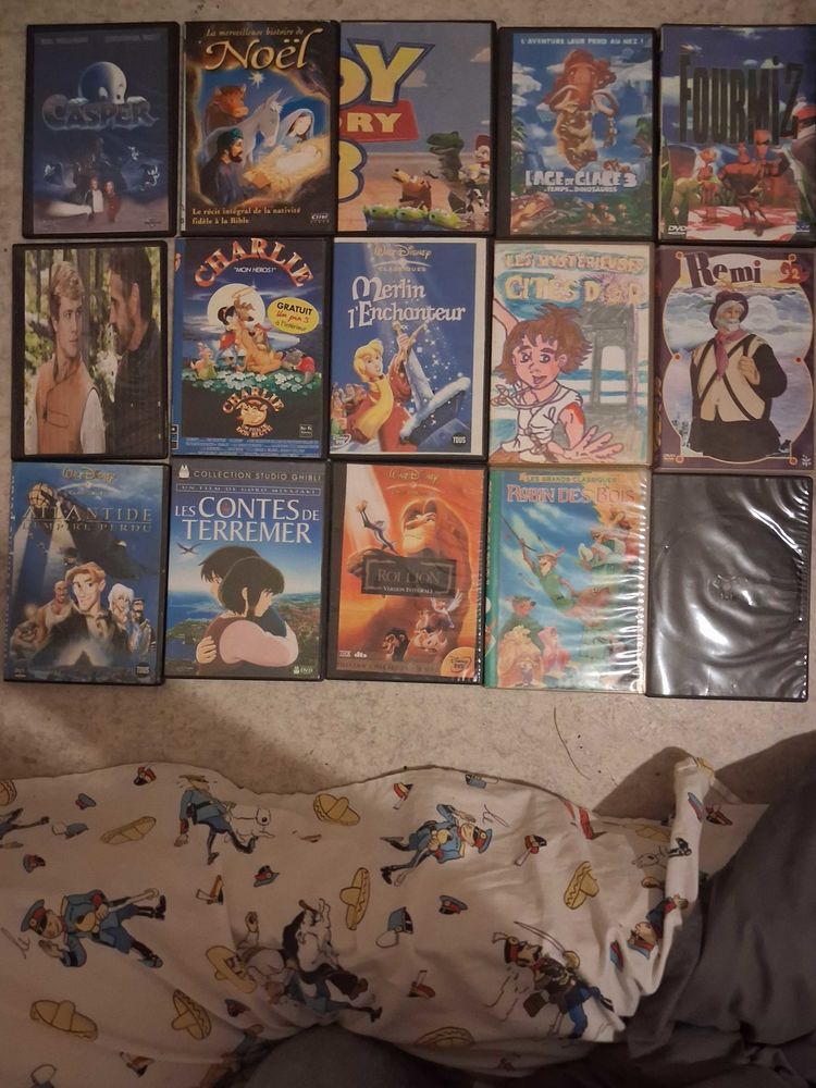 lot DVD 7 Laneuveville-devant-Nancy (54)