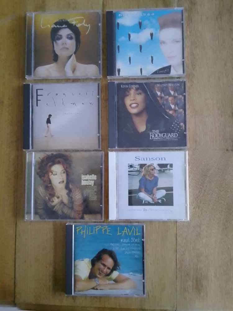 lot de 7 CD 20 P�ronnas (01)