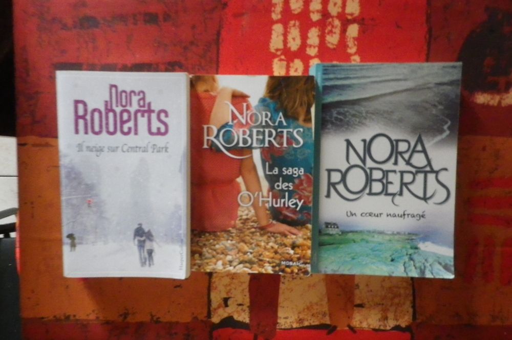 3 ROMANS NORA ROBERTS ou � l'unit� - d�tail dans l'annonce 10 Bubry (56)