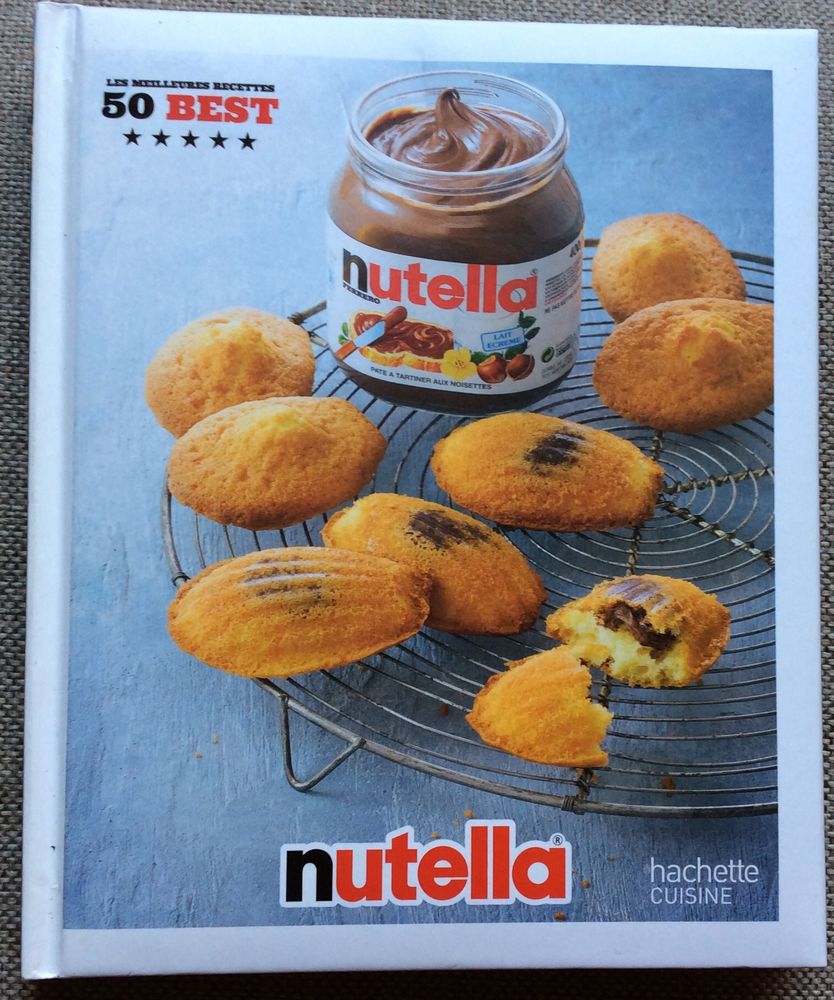 Livre de recettes Nutella - 50 best (Hachette) 1 Paris 17 (75)