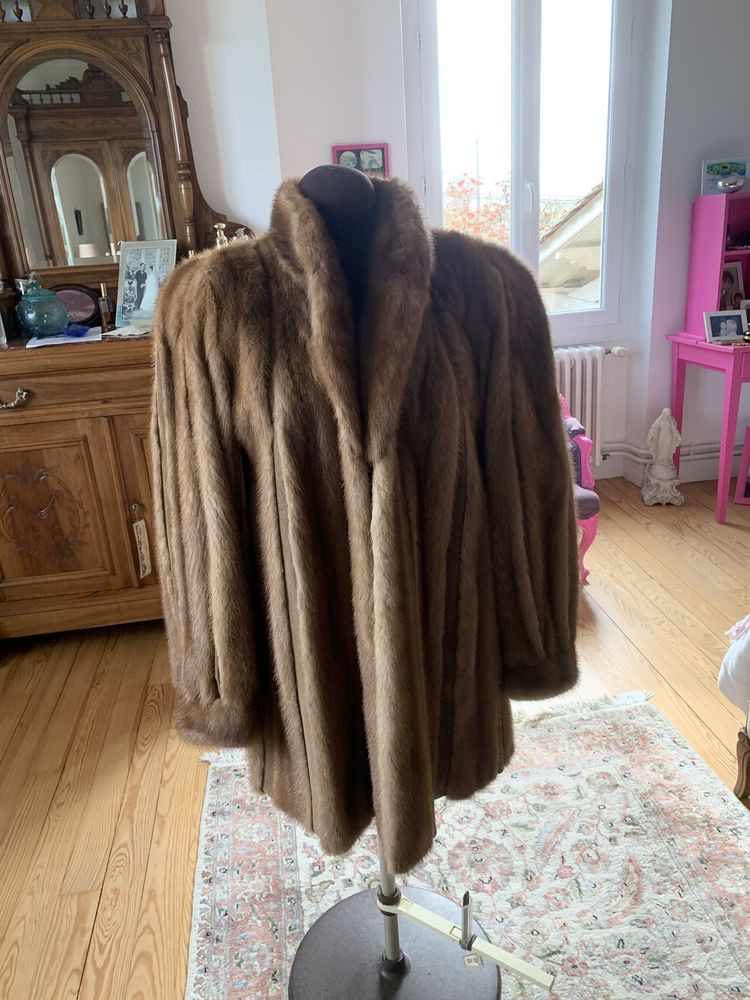 Manteau vison clair excellent �tat 0 Bruges (33)