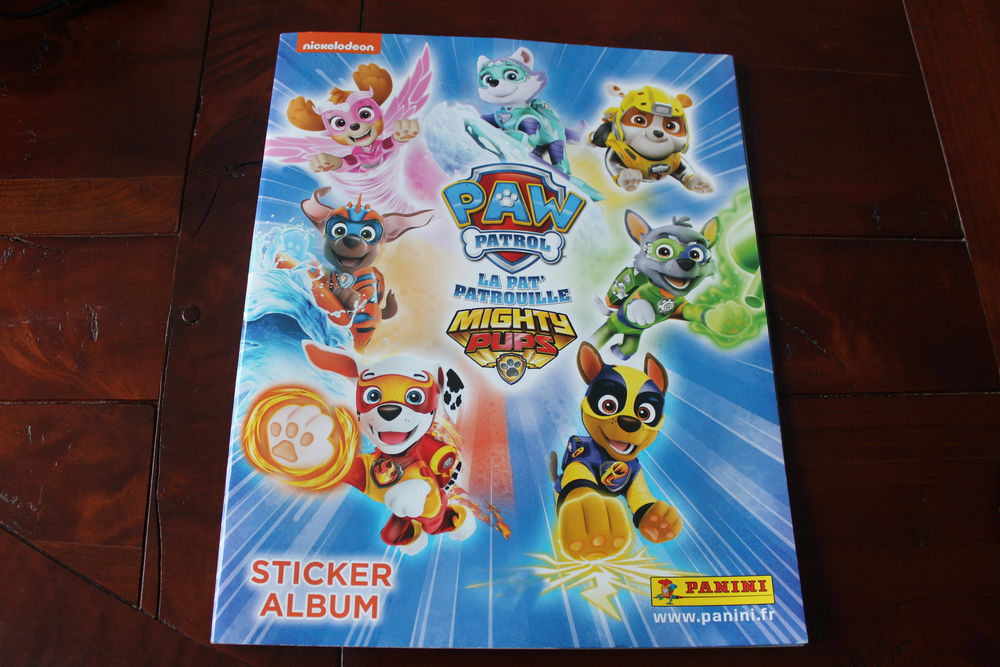 Stickers la pat patrouille - mighty pups - panini 0 Gu�c�lard (72)