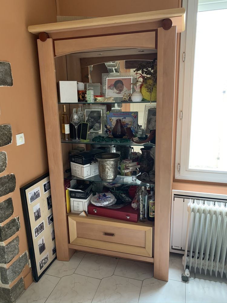 Vends vitrine 4 tablettes et tiroir 200 Champigny-sur-Marne (94)
