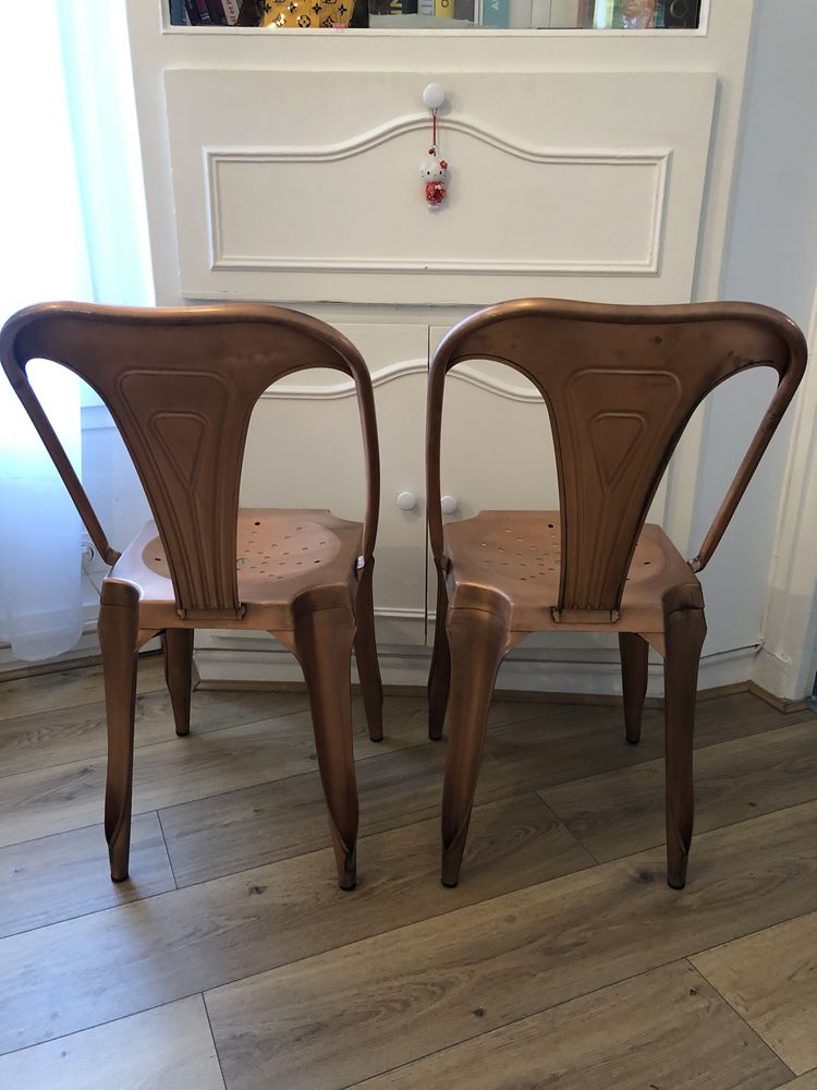 Lot de 2 chaises style Tolix 85 Paris 11 (75)
