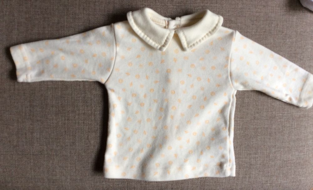 T-shirt manches longues jaune 1 mois 1 Paris 17 (75)