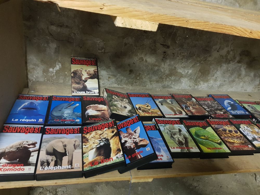 Collection vhs reportages animaux 0 Lyon 6 (69)