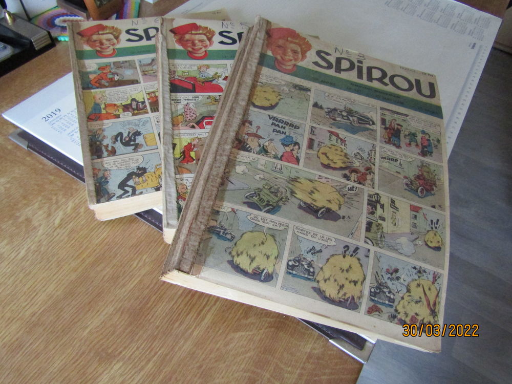 revues SPIROU � vendre 250 Mont-Saint-Martin (54)