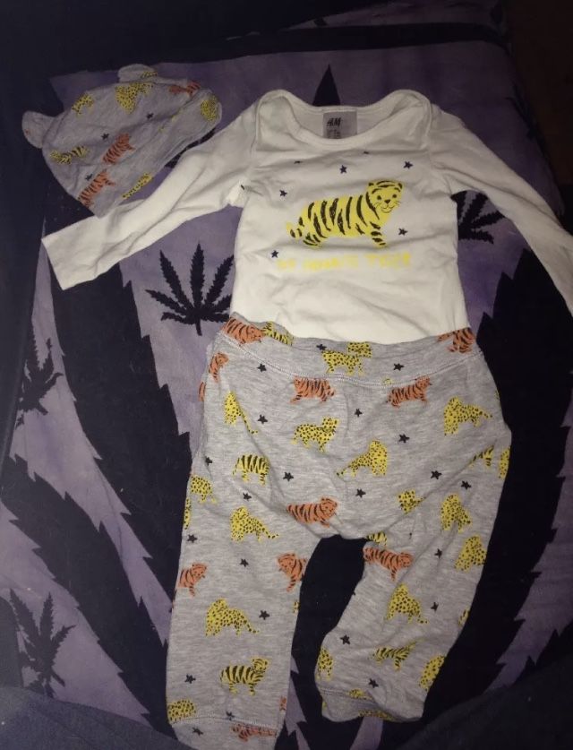 Ensemble Fille Jungle 68cm Taille 6 mois 3 Fameck (57)