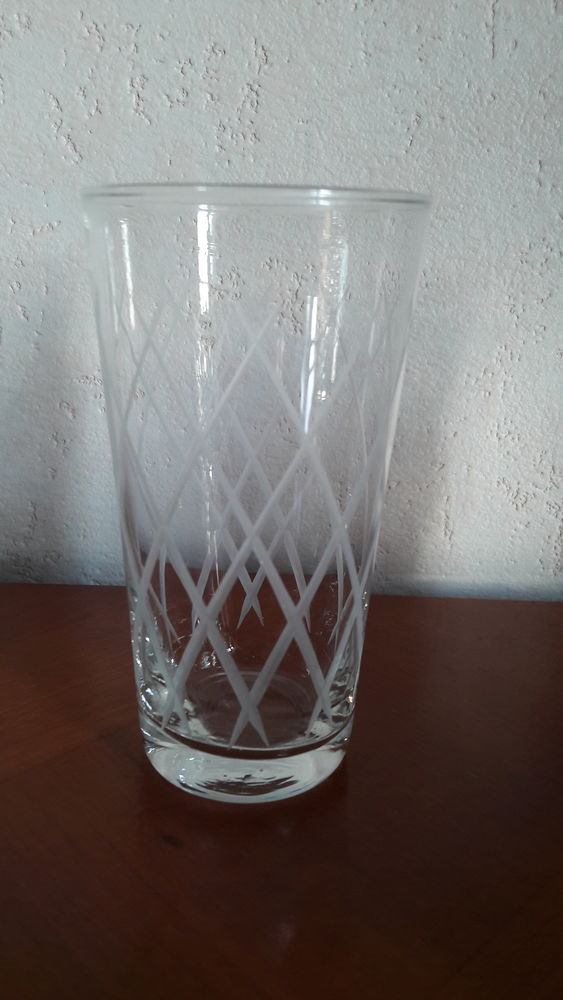 6 verres avec seau � glace en cristal et cuill�re 20 Romorantin-Lanthenay (41)
