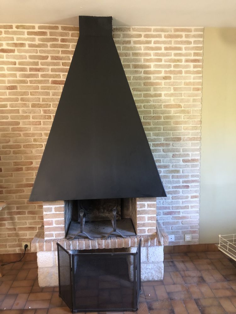 Hotte m�tallique pour cheminee 50 �vreux (27)