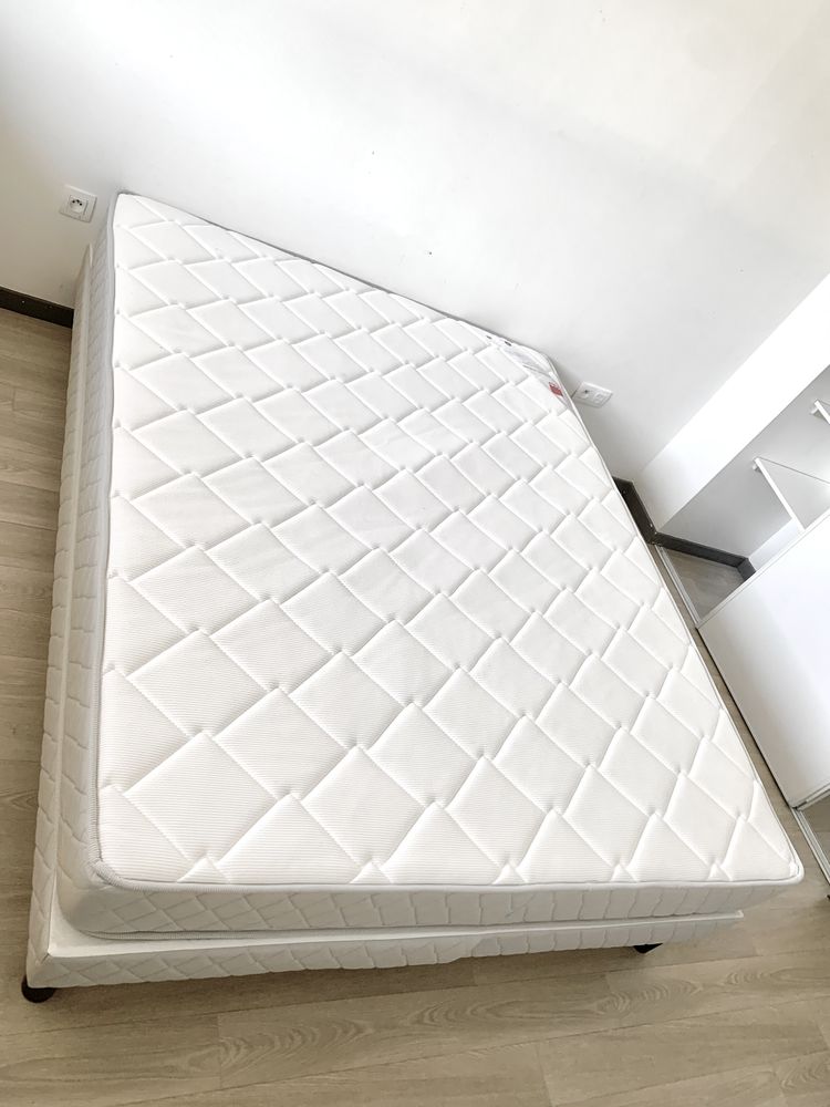 Lit Epeda (matelas et sommier) 650 Chantilly (60)