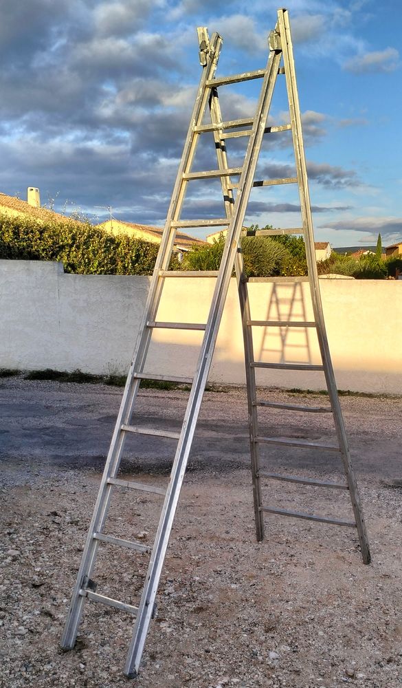 Echelle transformable 2 plans 11 echelons 190 Saint-Jean-de-Fos (34)