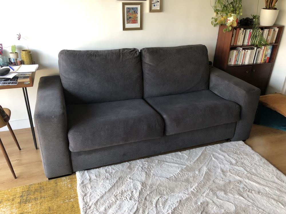 Canap� convertible gris 650 Paris 11 (75)