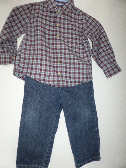 Lot Cyrillus jean et chemise Petit Bateau T-shirt 2 ans 13 Rueil-Malmaison (92)