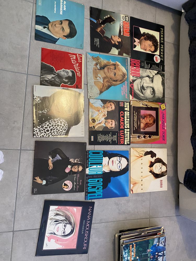 Vente de disques vinyles 33 tours et 45 tours 40 Saint-Priest (69)