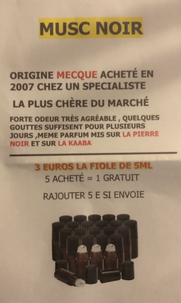 Musc noir / forte odeur agr�able 3 Neuf-Brisach (68)