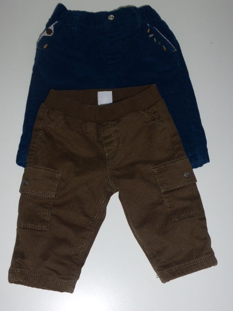 Lot de 2 pantalons hiver 3 mois Petit Bateau et Sergent Majo 6 Rueil-Malmaison (92)