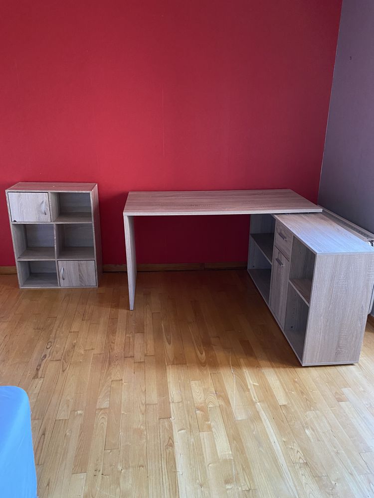 Vends bureau +�tag�re en parfait �tat 60 Ahuy (21)