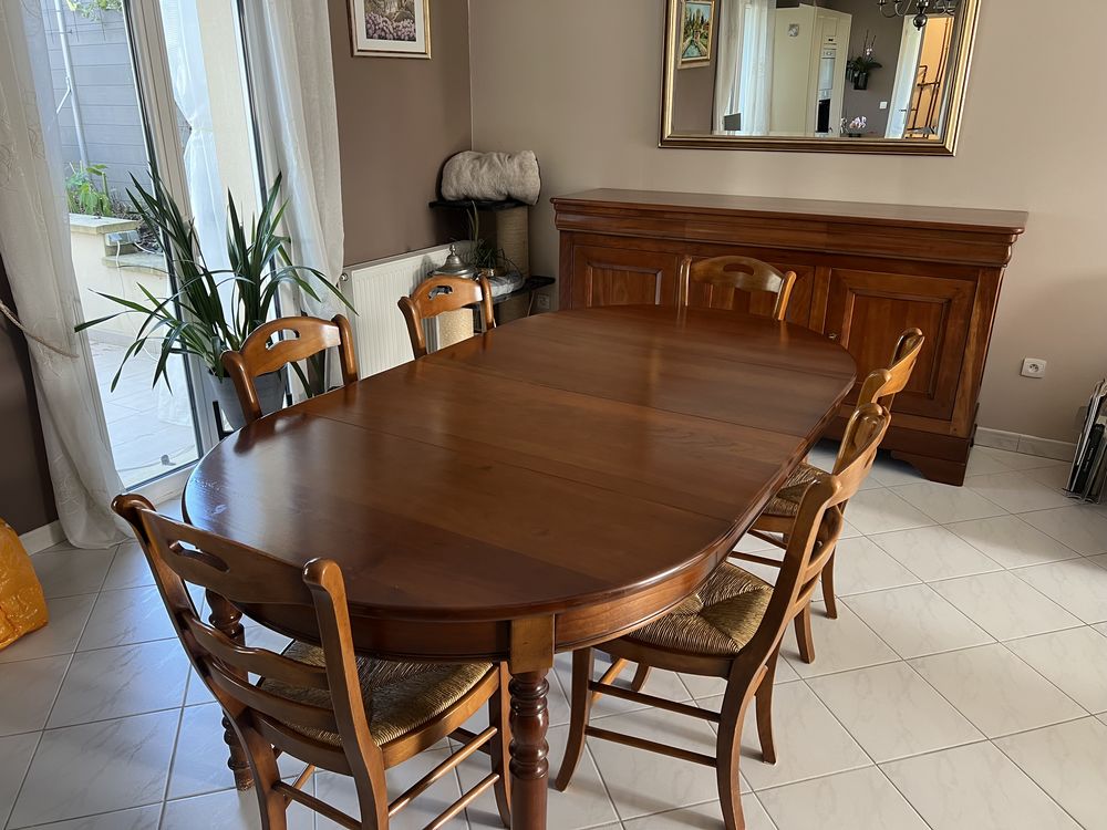 Salle � manger en merisier massif 1500 Cr�cy-la-Chapelle (77)
