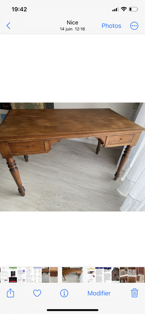 Bureau ch�ne 100 Nice (06)