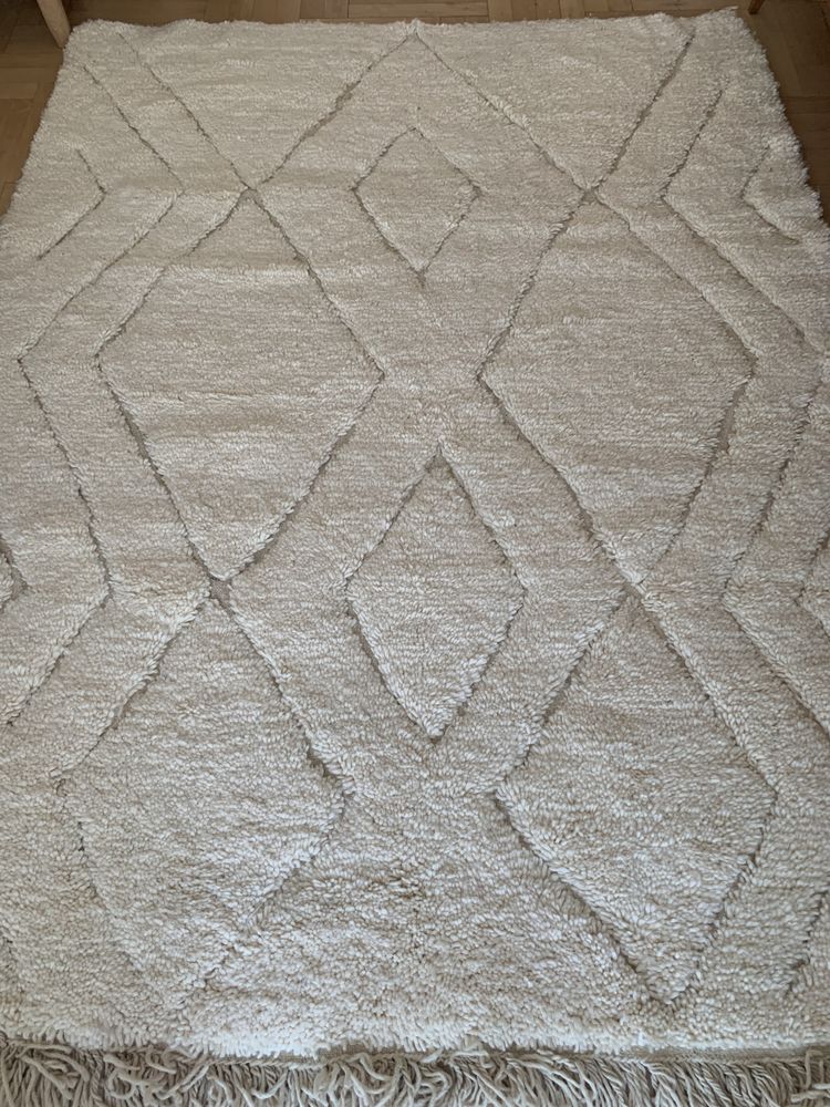 Beau tapis berb�re �cru neuf 325 Nice (06)