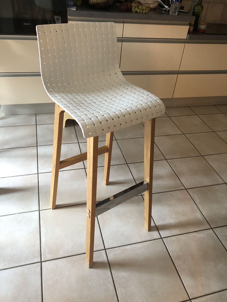 Chaises de bar blanche 130 Garons (30)