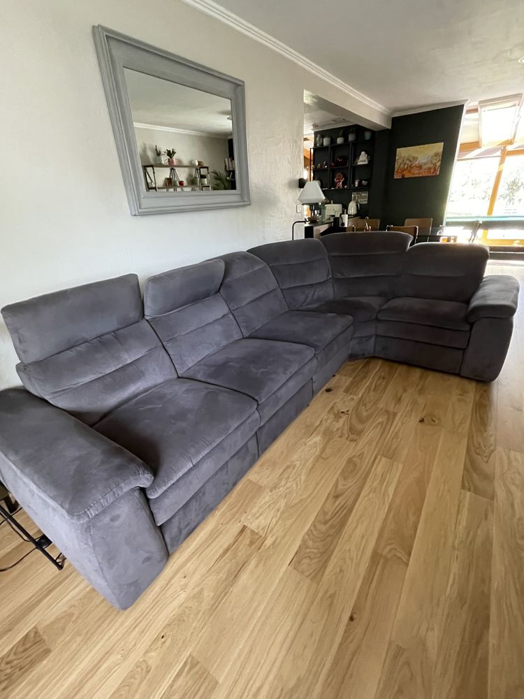 Canap� d'angle 5/6 places / 3 relax �lectriques ch�teau d'Ax 990 Dammarie-les-Lys (77)