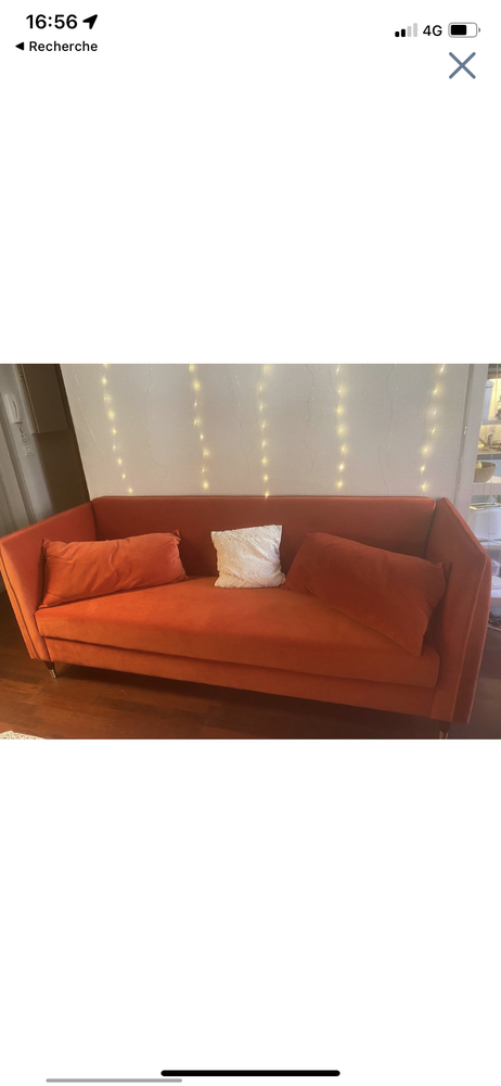 Canap� clic clac velour maison du monde - n�gociable 200 Lille (59)