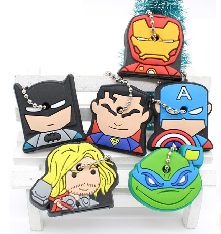 #Lot tt � 1eur# Porte Cl� Prot�ge Cl� Disney Batman Spiderma 1 Paris 17 (75)