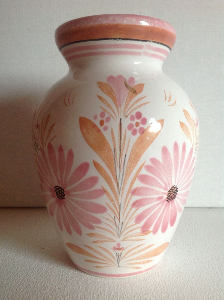 VASE ANCIEN EN FAIENCE FAIT MAIN SIGN� HENRIOT QUIMPER Envoi 33 Tr�gunc (29)