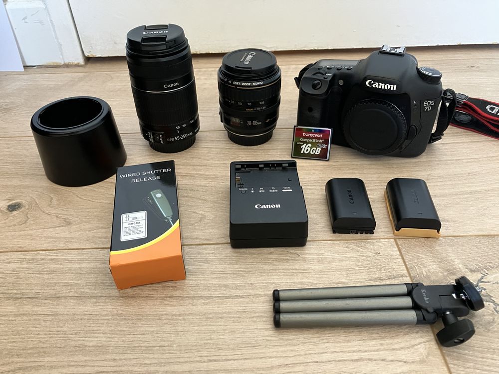 Canon eos 7D + 2 objectifs + accessoires 300 Paris 15 (75)