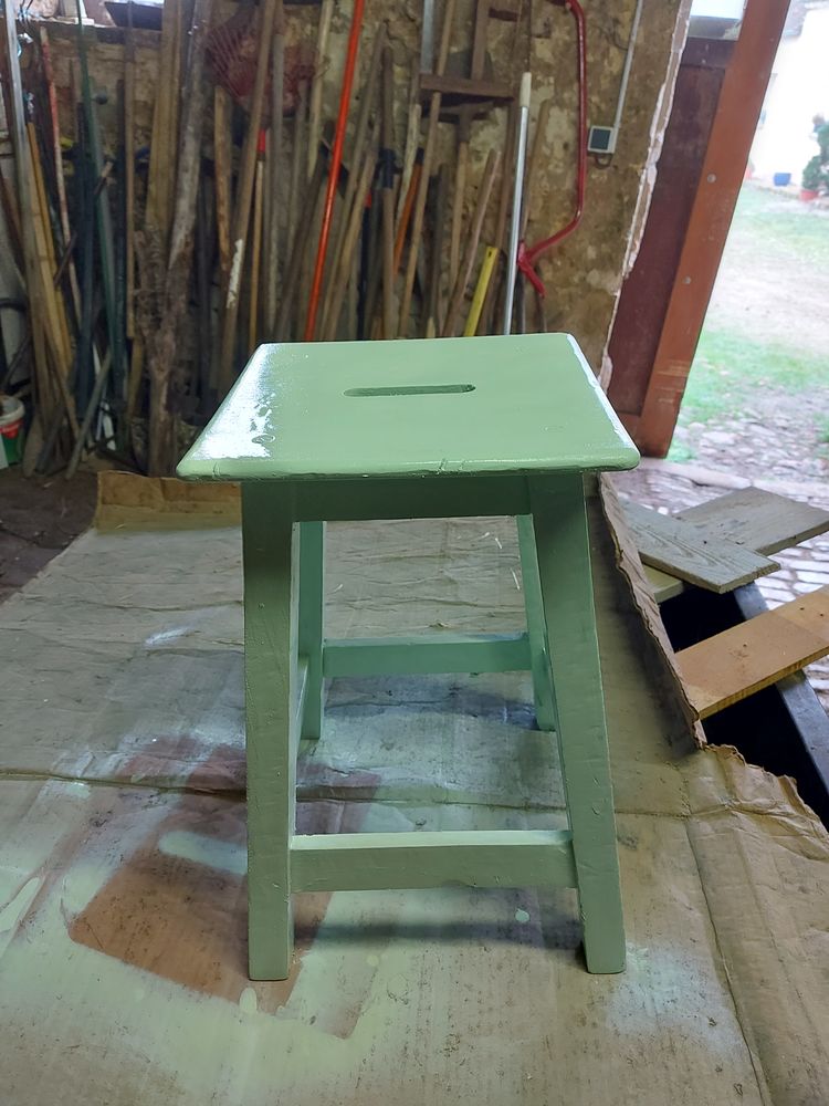 Tabouret Vintage ann�e 50 50 Bellavilliers (61)