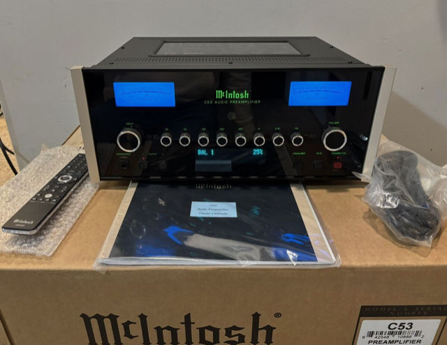 Pr�ampli McIntosh C53 avec DAC DA2, unit� fantastique 5000 Paris 6 (75)