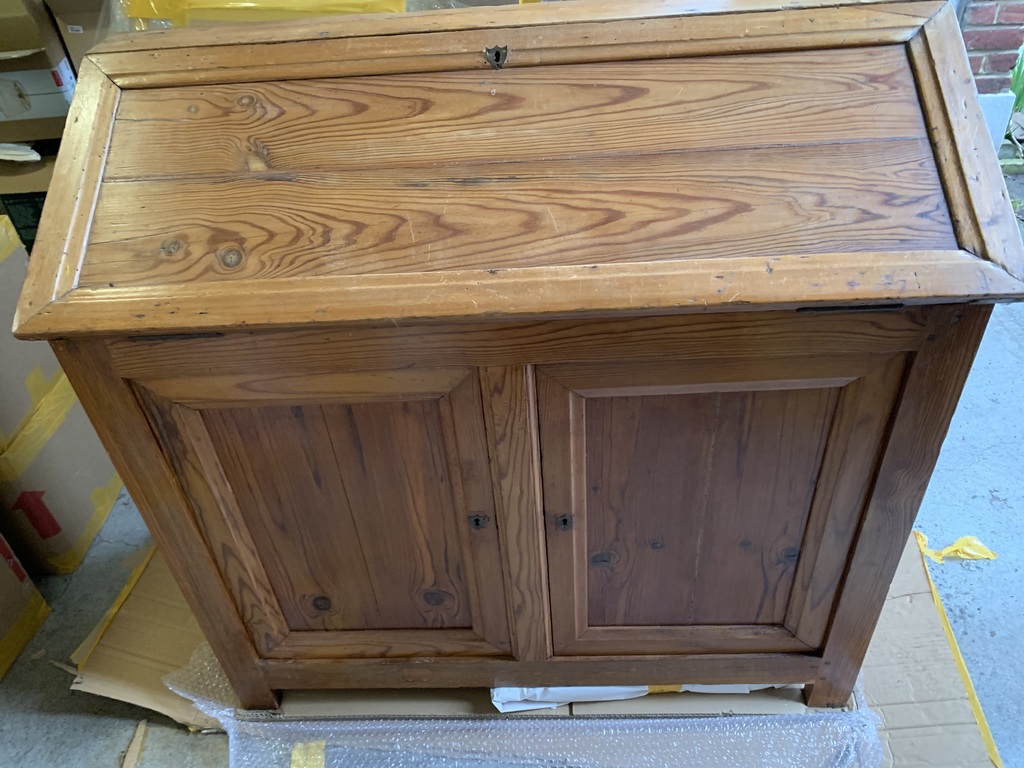 Secretaire � dos d'�ne Rustique en Bois avec Finition Vernie 190 Lambersart (59)