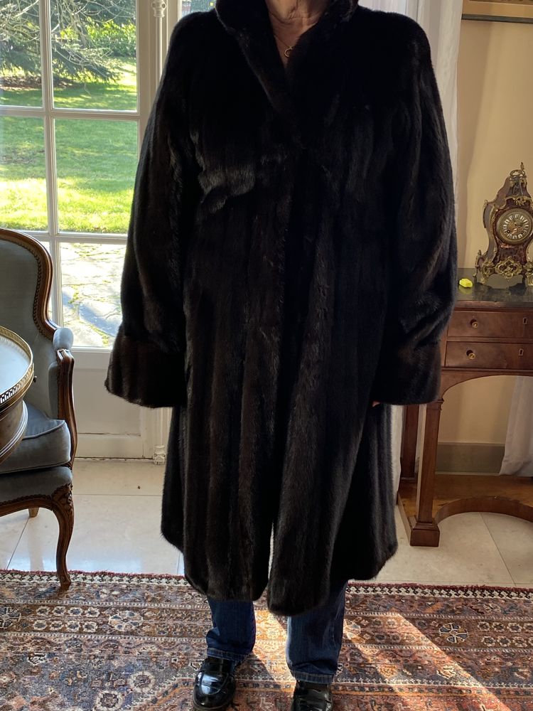 Manteau vison dark long 800 Le V�sinet (78)