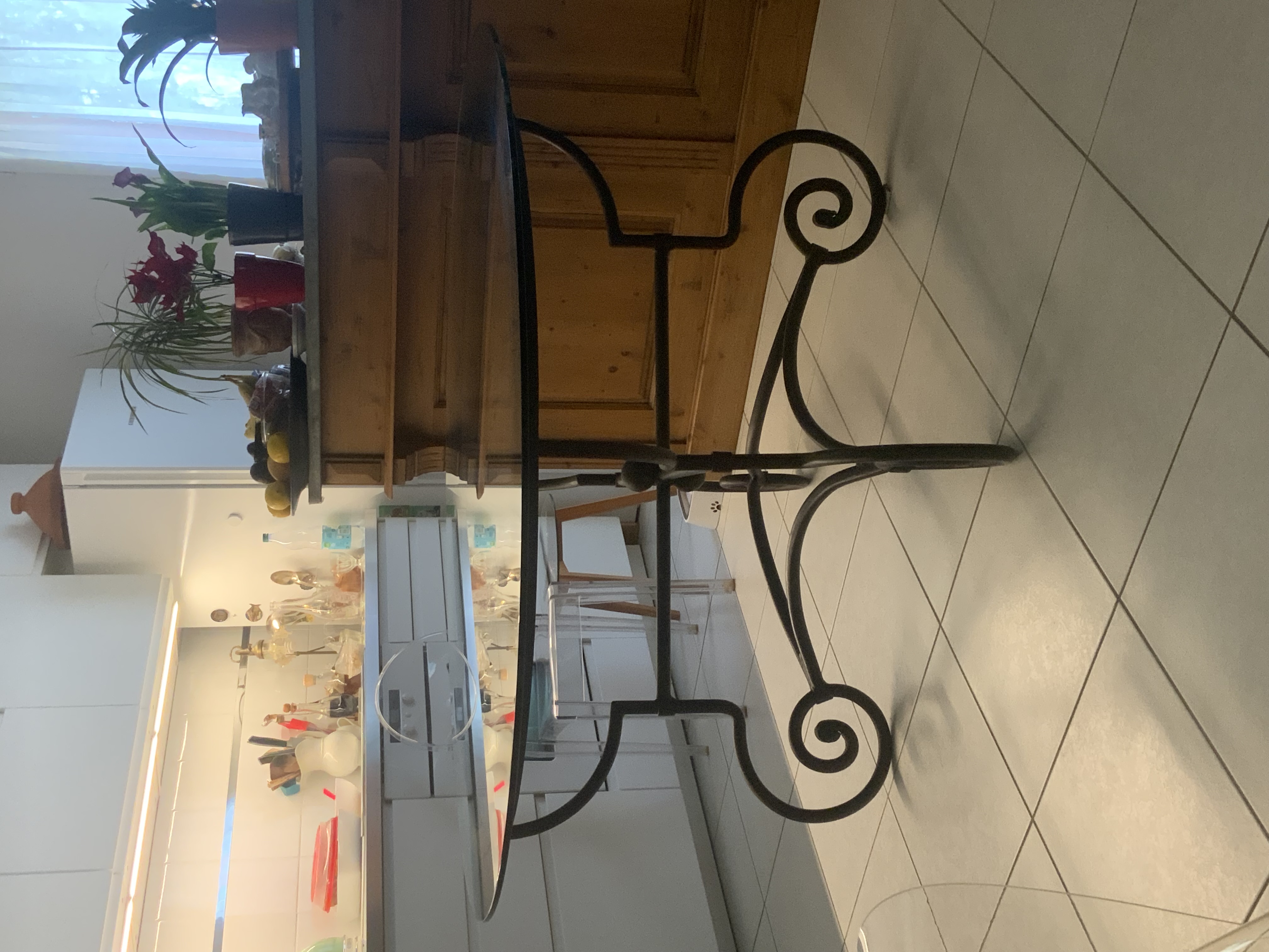 Table salle � manger en verre 500 Frontignan (34)