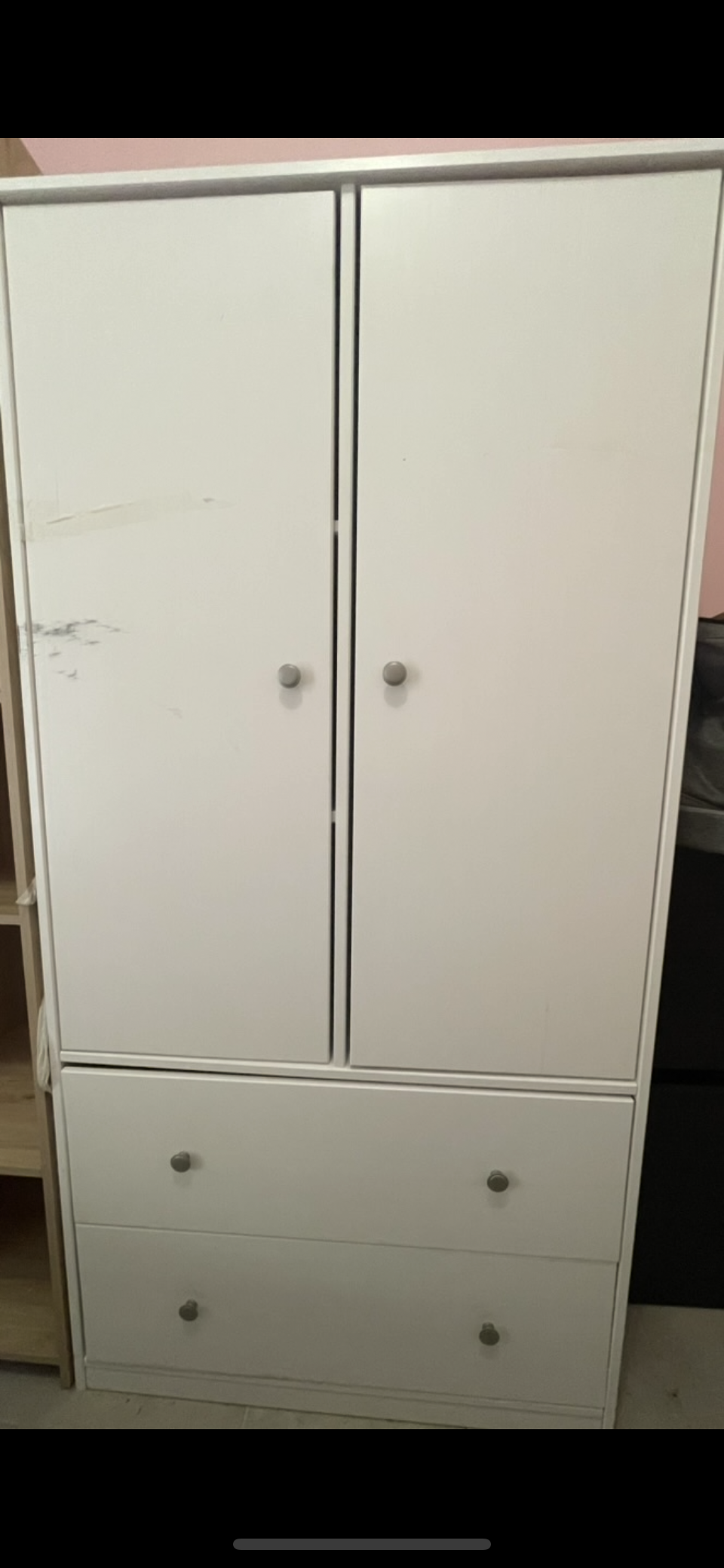 Armoire 2 placards, 2 Tiroirs 100 Toulon (83)
