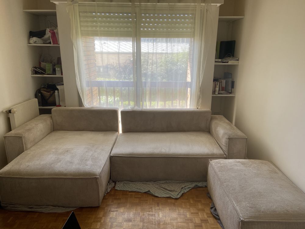 Canap� beige convertible 950 Paris 10 (75)