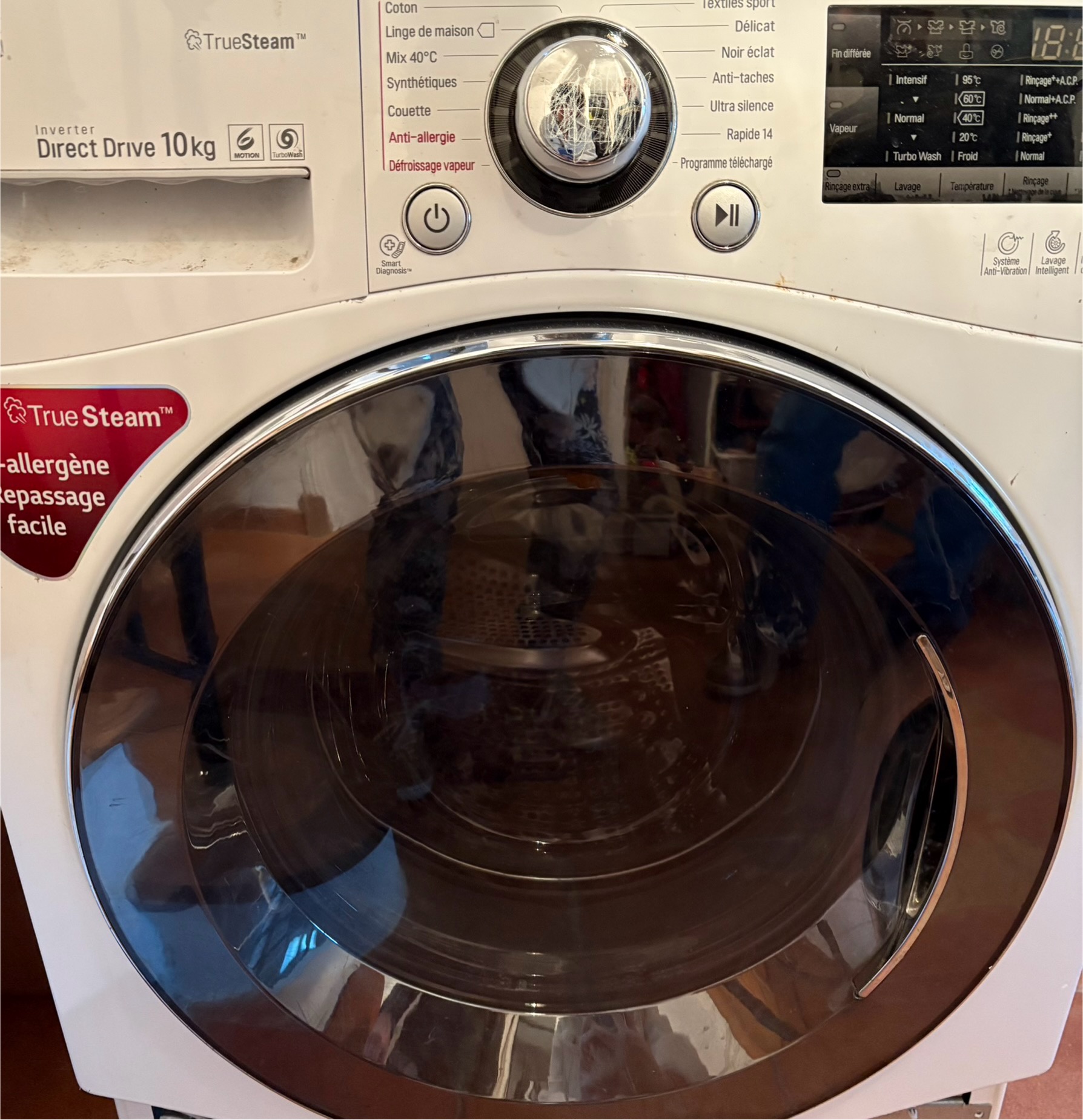Lave linge LG 10,5kg induction 1400tr 300 Auriol (13)