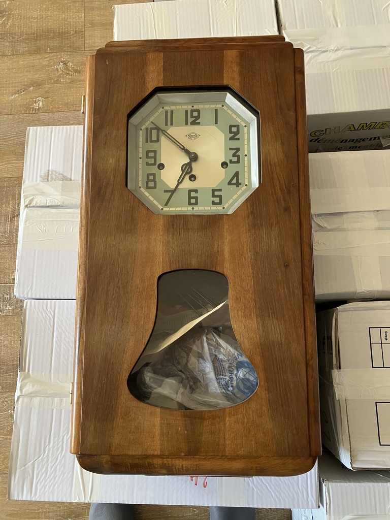 Horloge Murale en Bois avec Cadran Octogonal 80 Riorges (42)