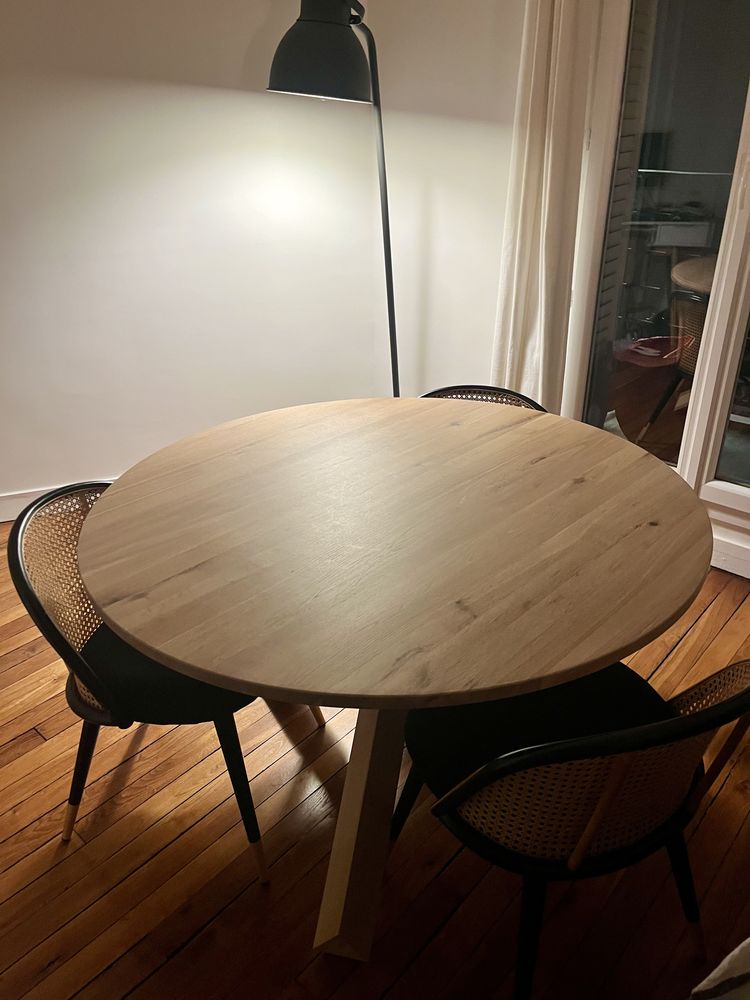 Table ronde 120cm Kave Home Bois 425 Paris 15 (75)