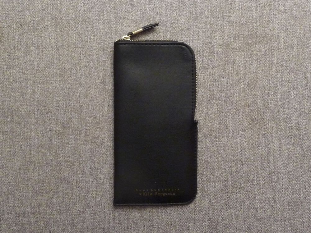 Pochette/ Etui � Lunettes Simili Cuir Noir-Quay Australia 25 Paris 15 (75)