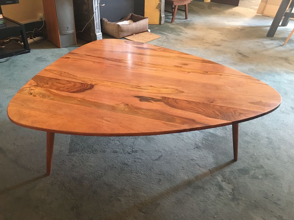 Table basse vintage en sheesham massif 200 Aix-en-Provence (13)