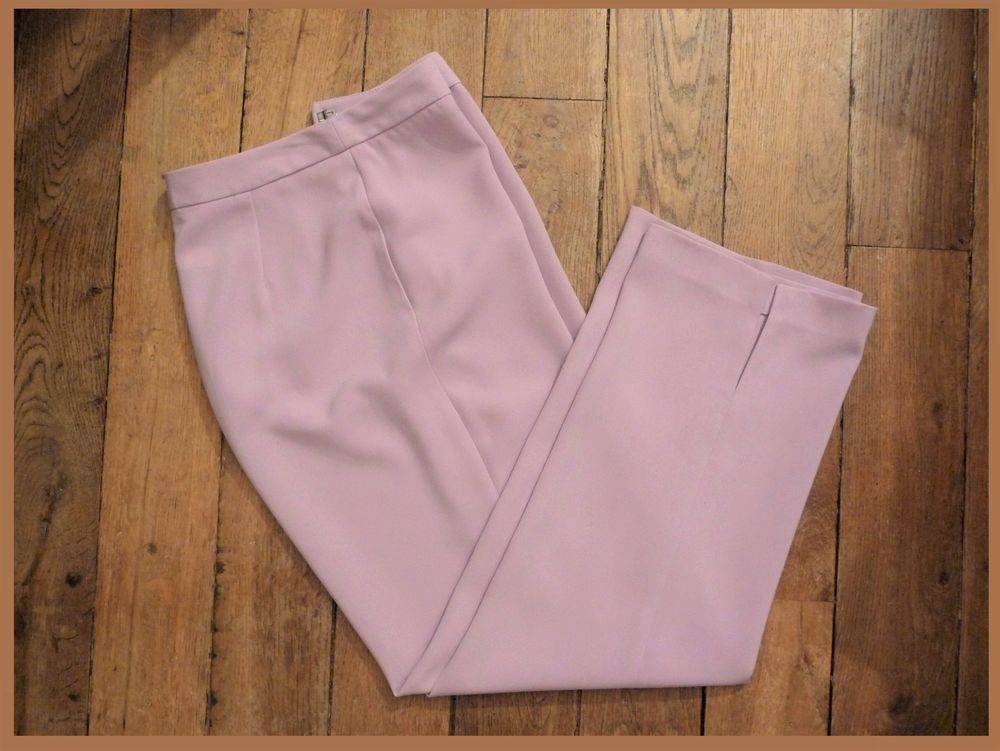 Pantalon Droit Violet Pastel- Taille 36- Chantal Rosner 25 Paris 15 (75)