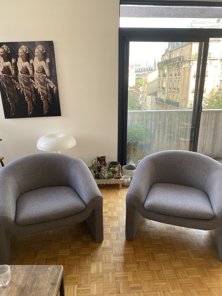 Fauteuil+Bolia+gris+ 700 Paris 13 (75)