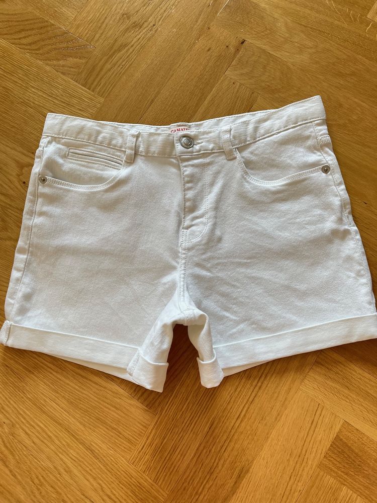 Femme, Short ''Cama�eu'' T.40, Coton, Blanc 7 Paris 19 (75)