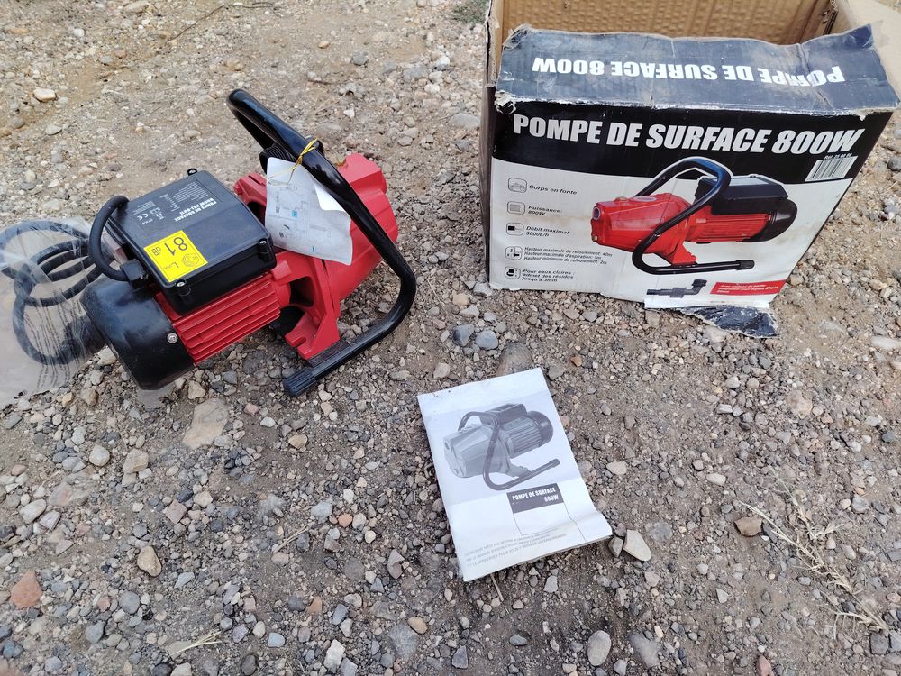 pompe de surface 800 watt 220v 50 Saint-Jean-de-Fos (34)
