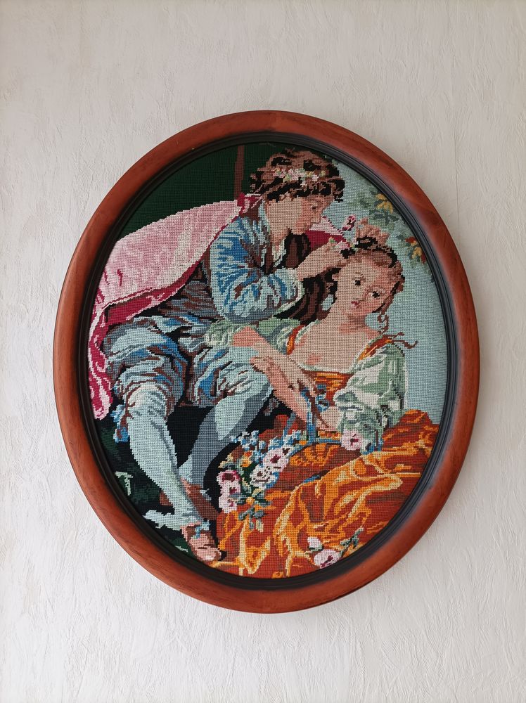 tableau bois  oval 20 Clamart (92)